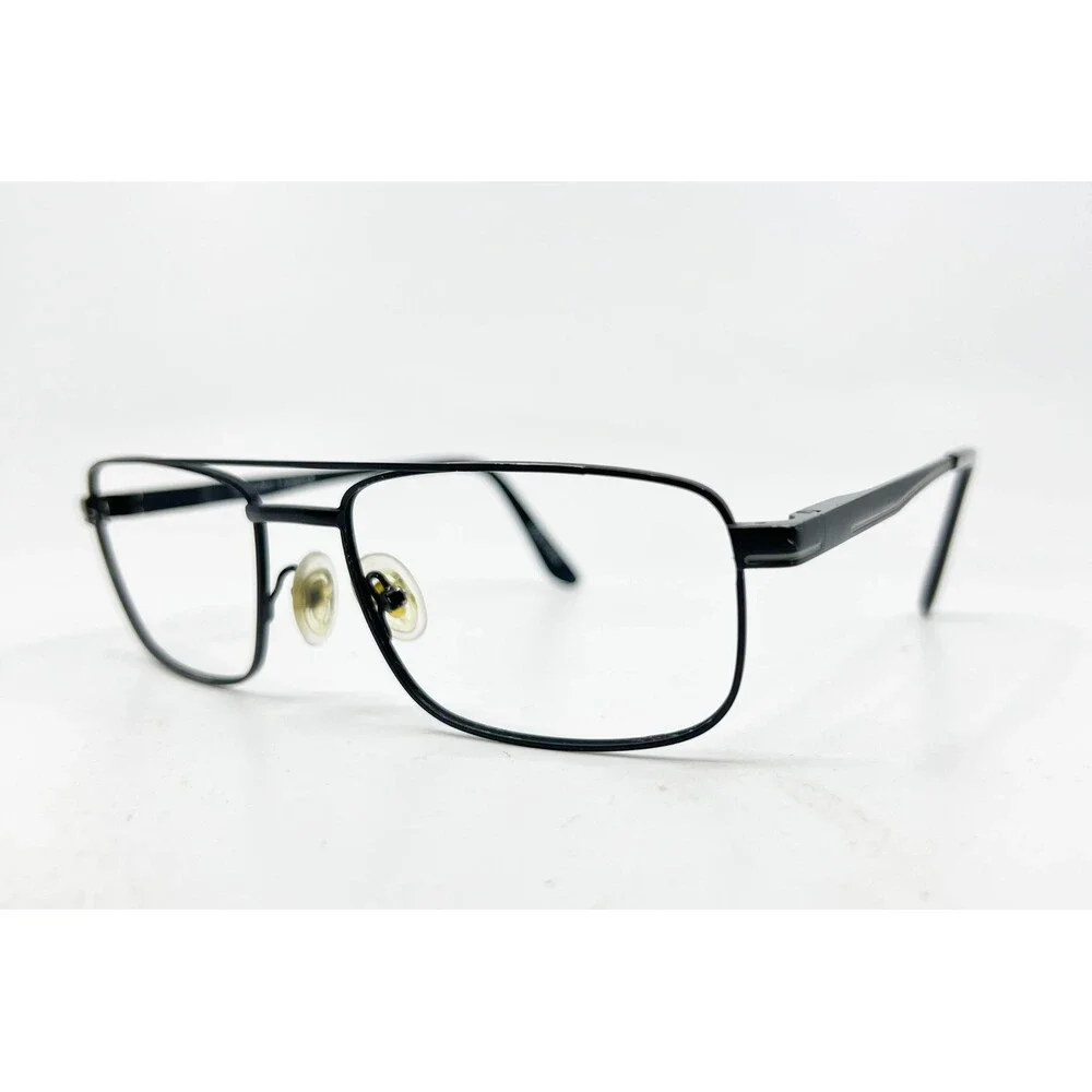 Michael Ryen Eyeglasses Men Black MR-282 Double Bridge 56-18-142